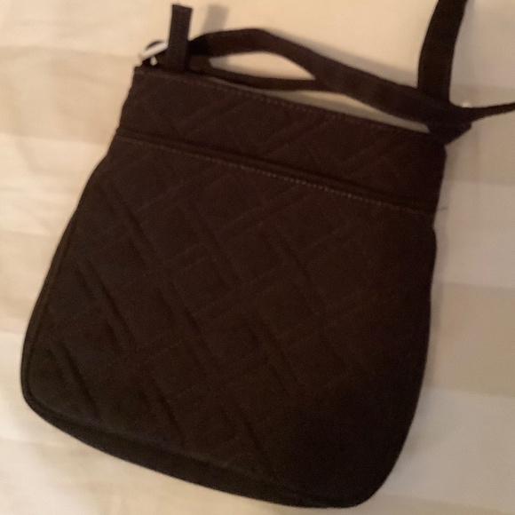 Dark Brown Vera Bradley Crossbody Bag - Picture 3 of 5